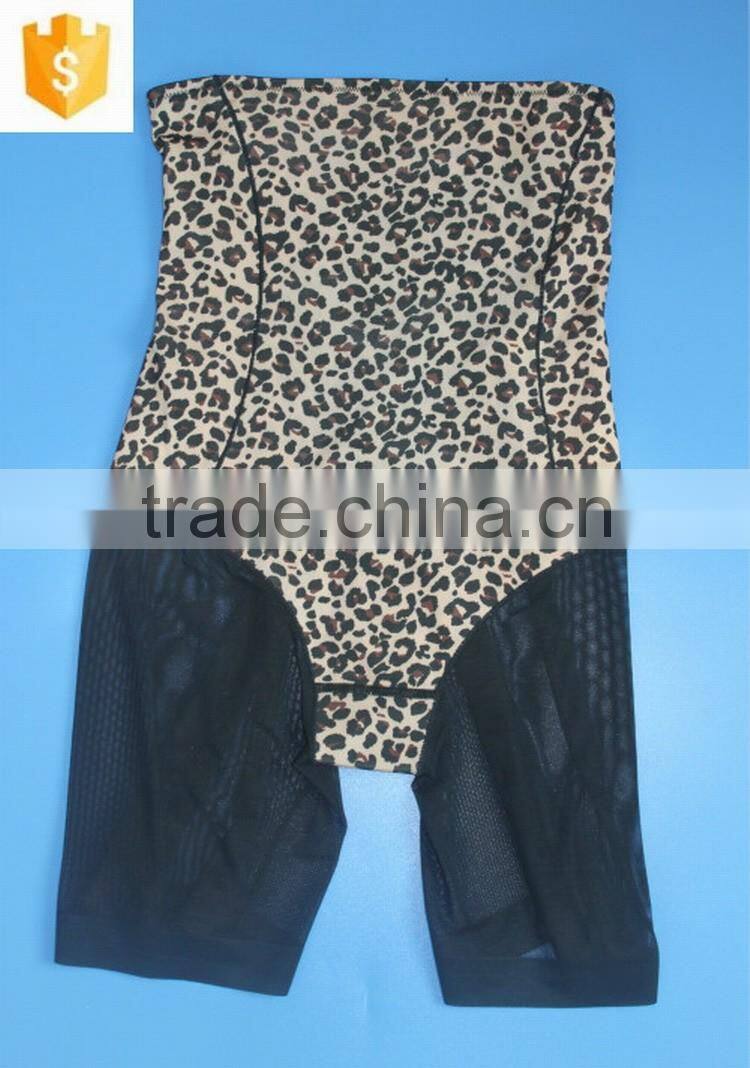 Leopard mesh women shaper,sexy lady shaper