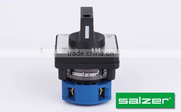 SALZER SA25 2-1 OFF-ON rotary switch (TUV,CE and CB Approved)