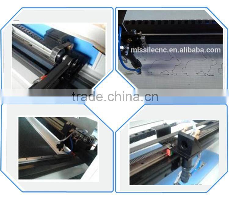 Portable home 1325 co2 fabric laser cutting machine