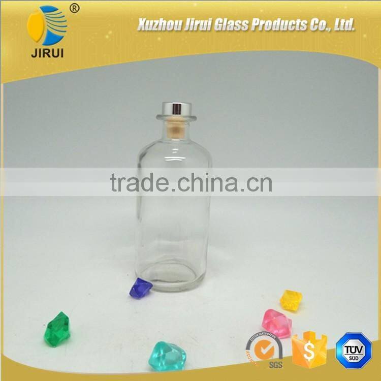 200ml aroma reed diffuser glass bottle with silver cork