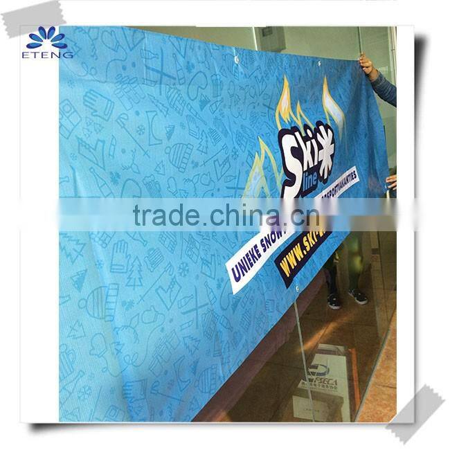 Outdoor wall advertising pvc vinyl banner, vinyl sign banner with customized printing