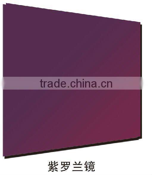 modern style/emboss orange golden mirror/disgrace mirror/delicate mirror glass