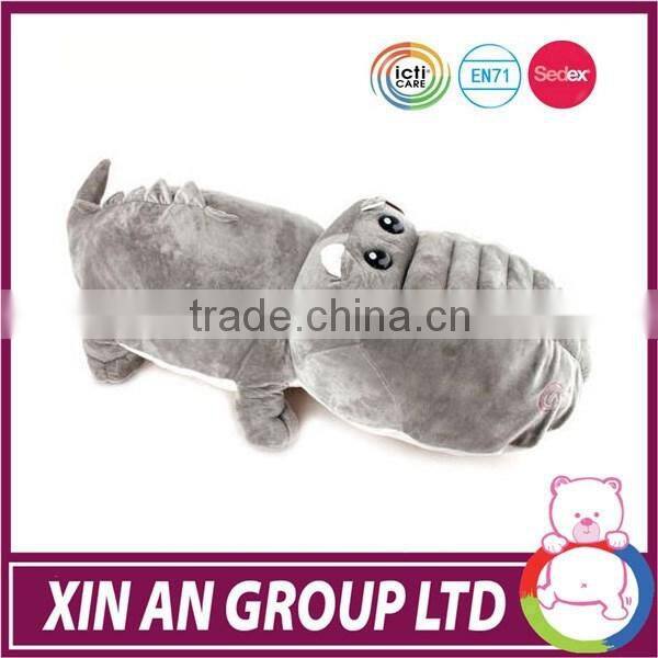 Custom high quality stuffed animal cushion plush dog pillow