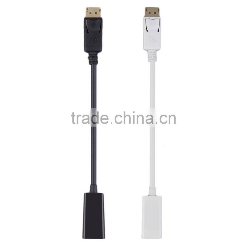 Display Port DP To Adapter HD 1080P M/F Display Port Cable Connector in stock!
