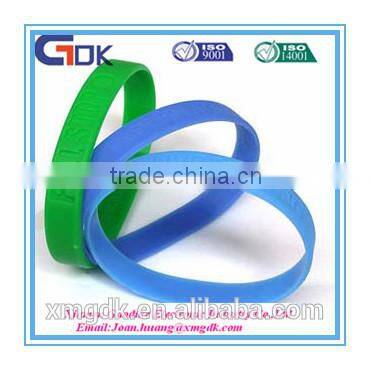 High quality silicone wrist band, Promotional silicone wristband