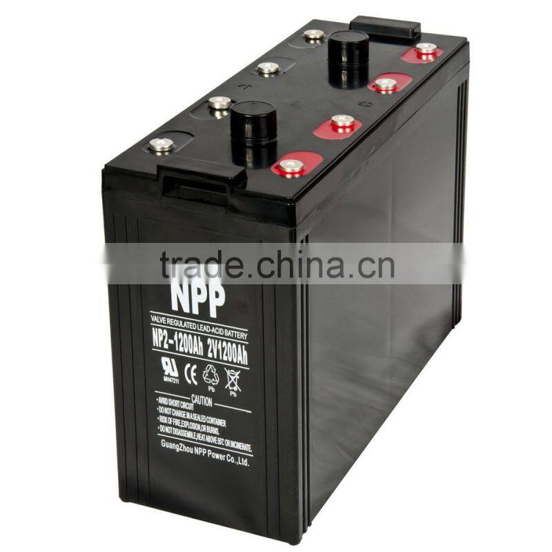 2v1200ah made in china solar power gel battery cheap