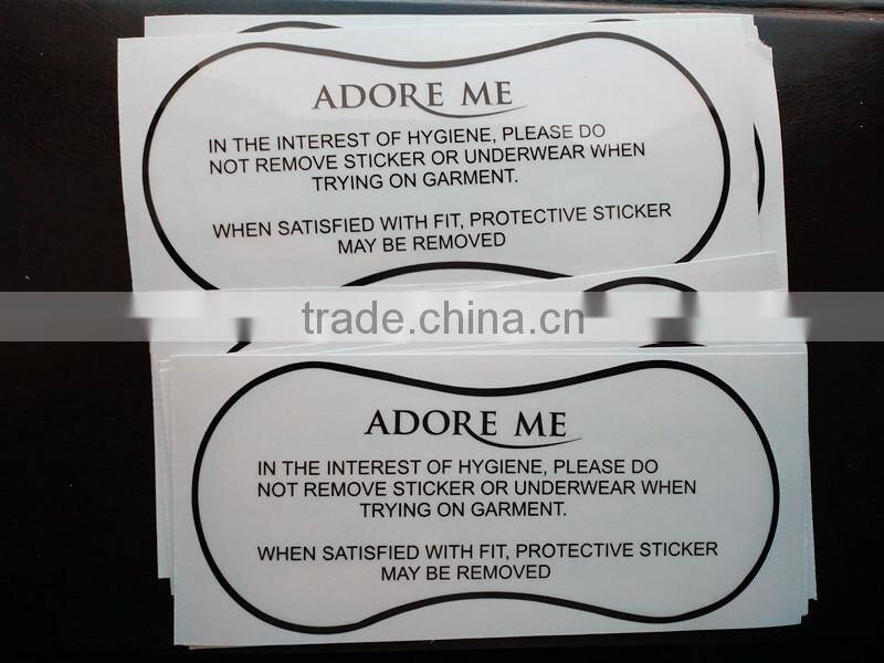 Custom High Quality vinyl UV sticker for packaging