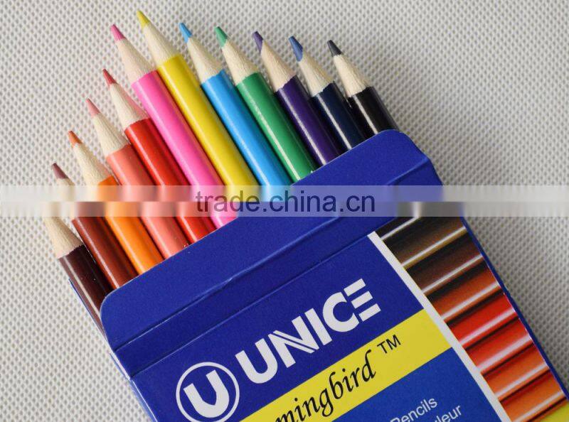 Black Wood Fluorescent Coloured Pencil; Fluorescent Lead Coloured Pencil