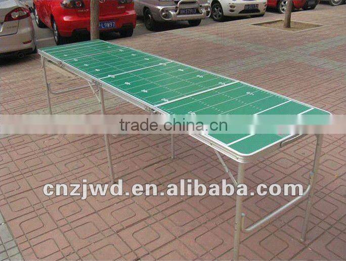Foldable Aluminum Beer pong Table BBQ table tennis