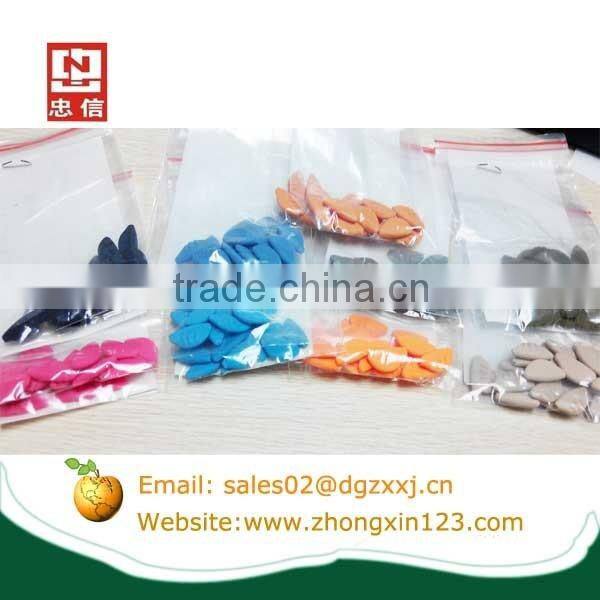 Silicone rubber eyeglasses nose pads for optical frame