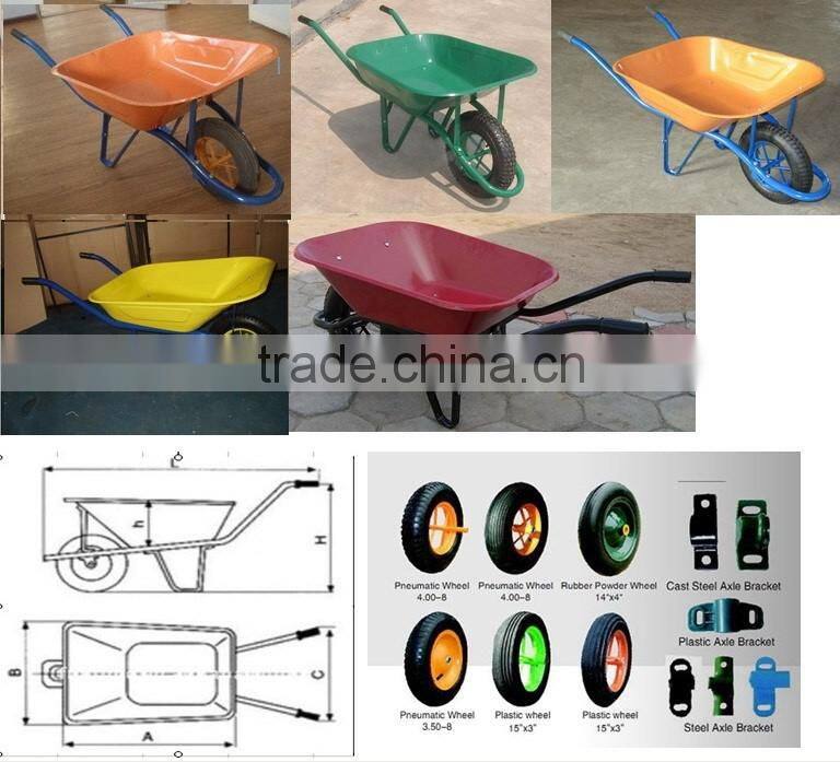 WB6400 wheel barrow Africa Market model