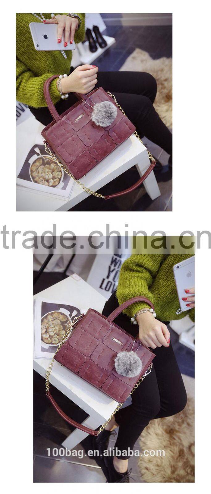 fashion ladies handbags good quality beautiful fancy women pu tote bag