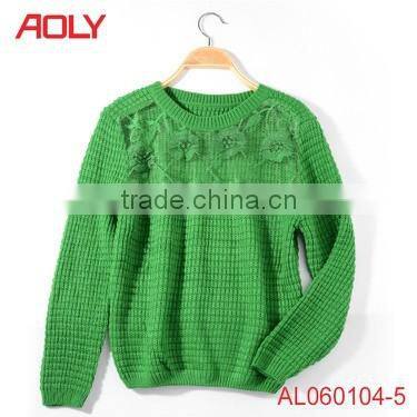 knitted sweater woolen sweater new designs for ladies knitted sweater