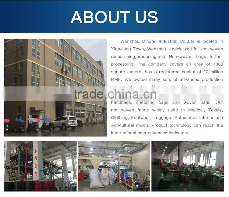 Manufacture price import recycled cheap pp non woven laminated bag from china