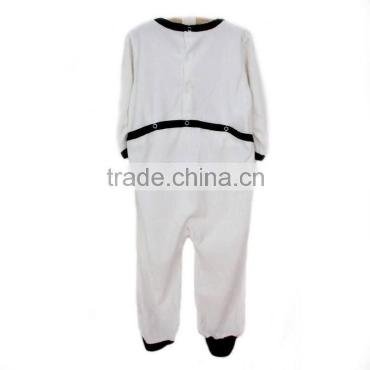 fashion soft boy baby romper clothes with chest print