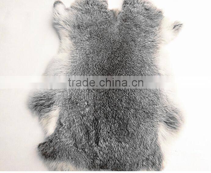 100% Genuine rabbit fur skin factory wholesale