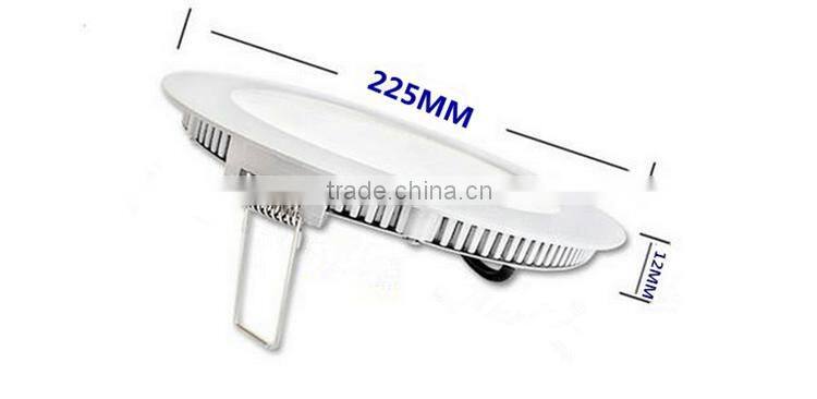 Hot selling on europe ultra thin led panel downlight 18w