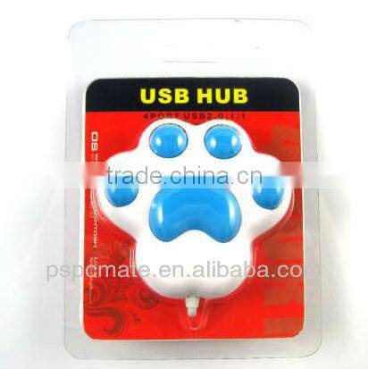 Bear paw USB hub with 4 port