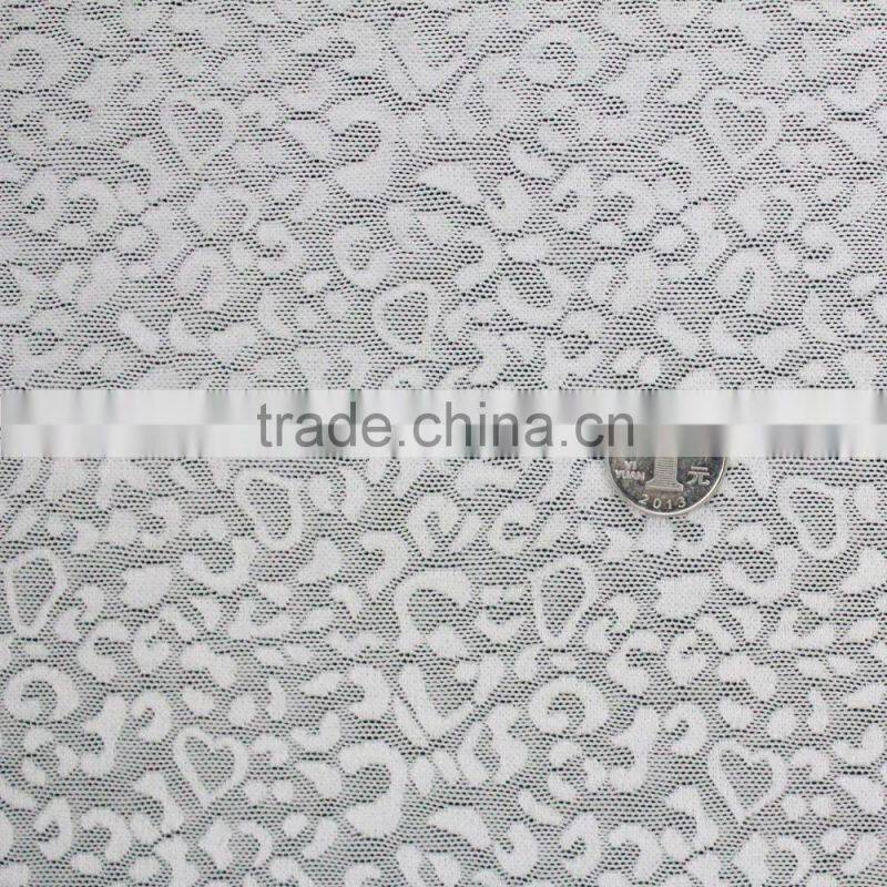 New design jacquard mesh fabric for dresses underwear bra garment