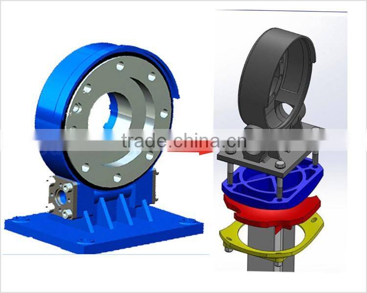 Slew Drive for solar parabolic trough