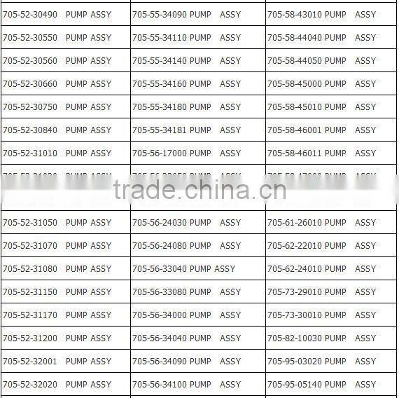 704-30-32110-Bulldozer , Loader ,Excavator , construction Vehicles , Hydraulic gear pump manufacture