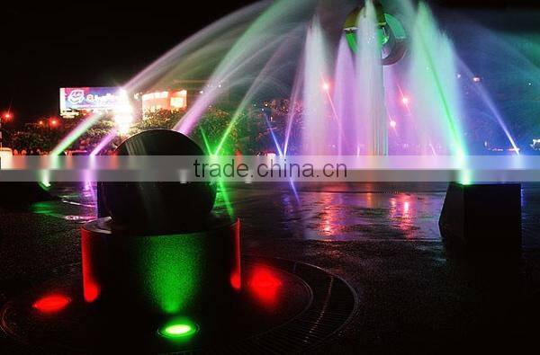Garden fountain decorative water lighting