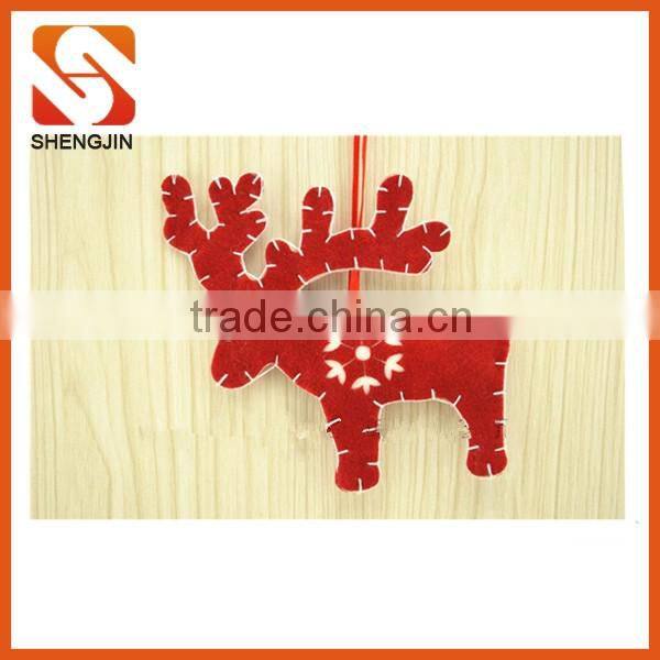 SJ-L6124 Handmade Christmas tree felt decoration hanging ornaments
