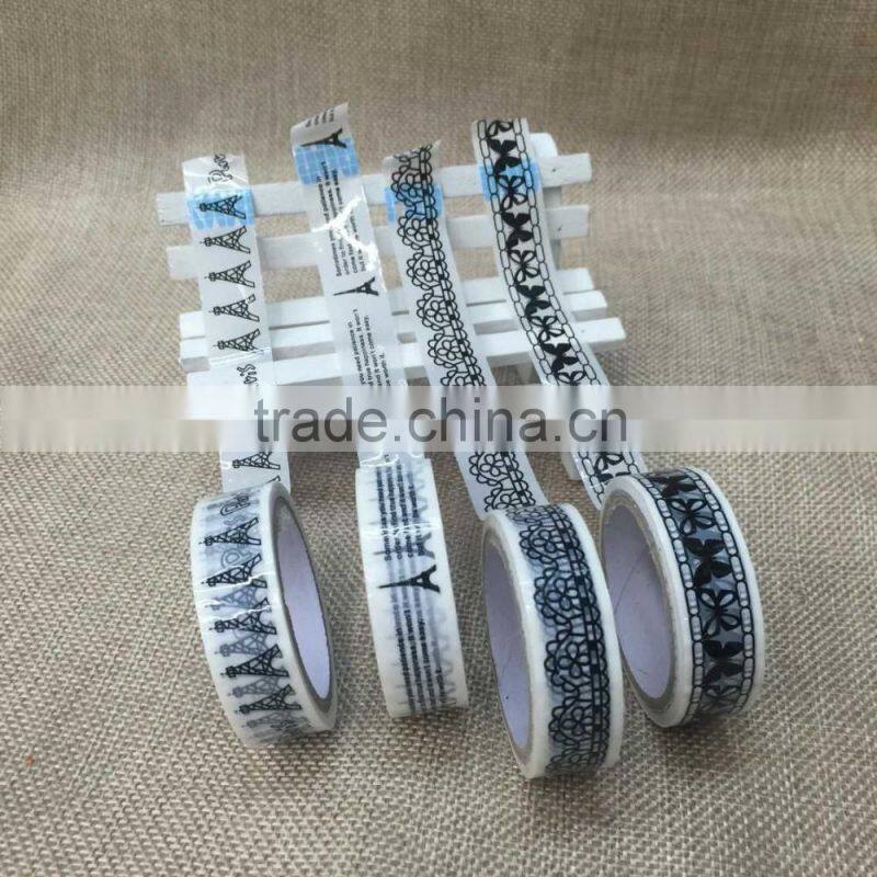 Japan's stickers Small pure and fresh and printing/elements/contracted stripe restoring ancient ways Hand and paper tape