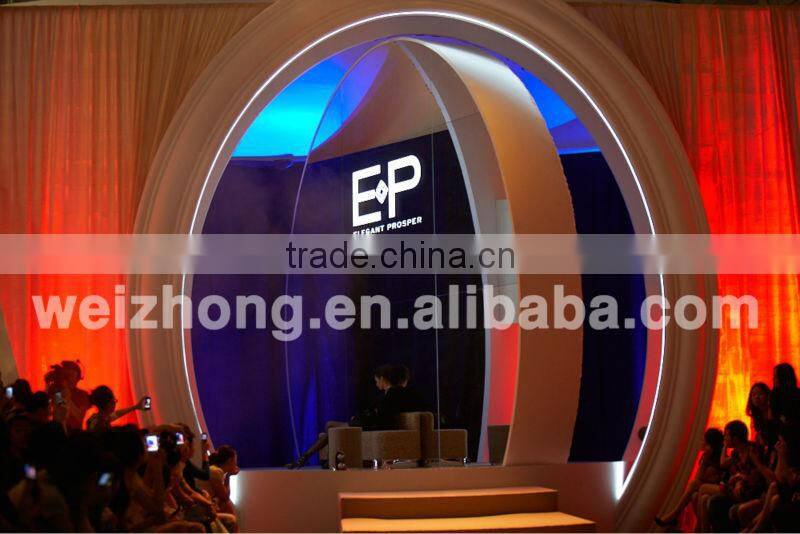 Truss Display fashion show stage Hydraulic Revolving Stage