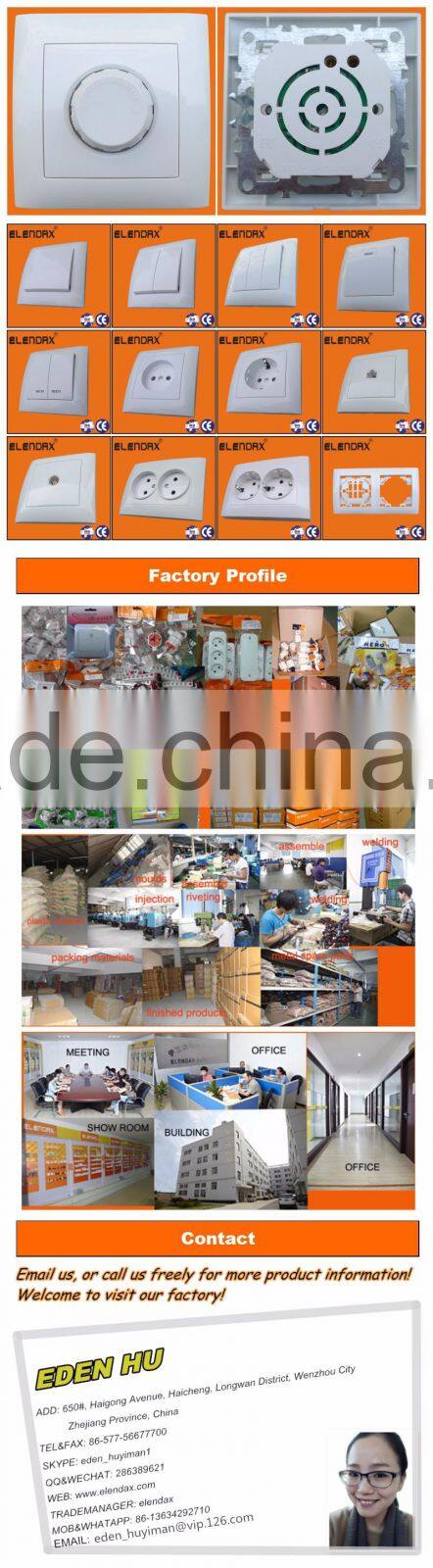 Electrical EU 3A dimmer wall switch