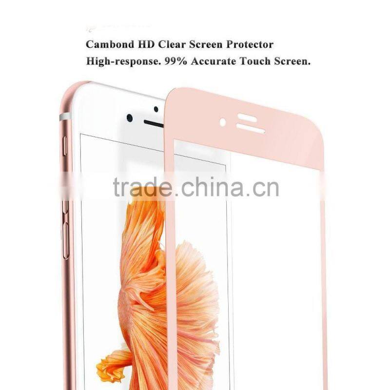 China wholesale crystal screen protector for apple iphone 6 plus