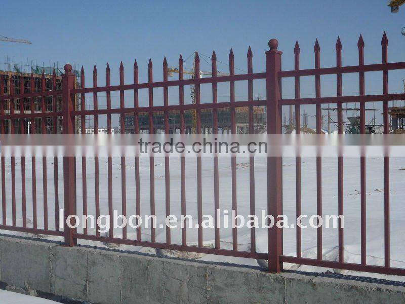 2012 Top-selling modern hand made iron fence ornaments