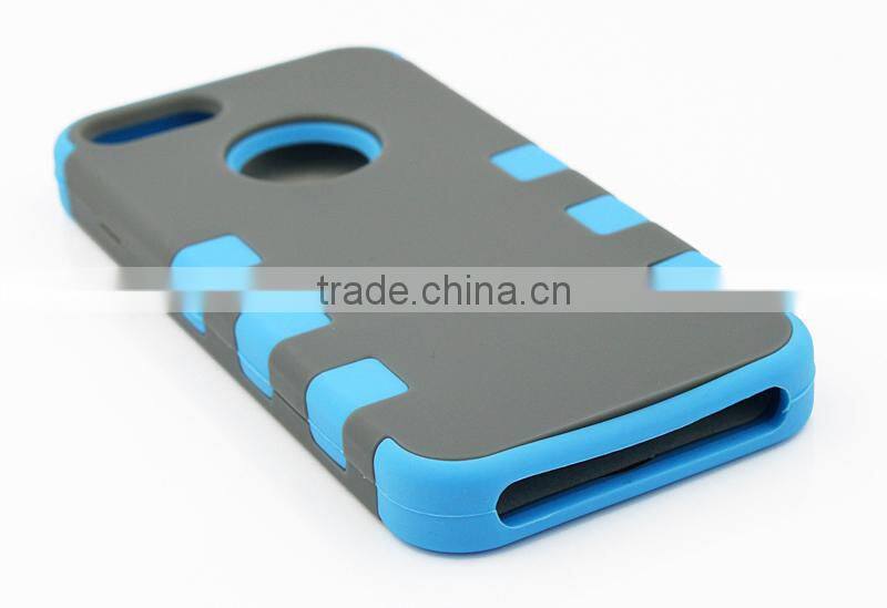 Smart tri-shied bumper case for iPhone 5G 5S factory direct wholesale price