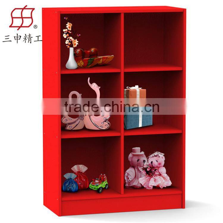 modern wooden large storage capacity home furniture type bookcase , bookshelf of China