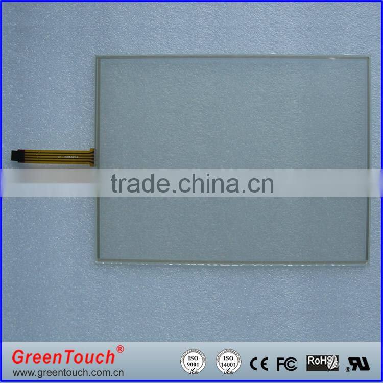 lowest price for 4/5wire15.6"resistive touch panel ,glass touch screen monitor
