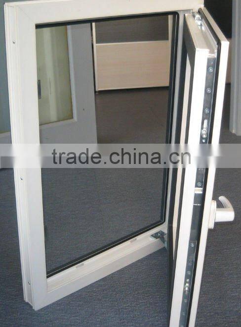 Europe new style pvc fixed windows,white pvc windows