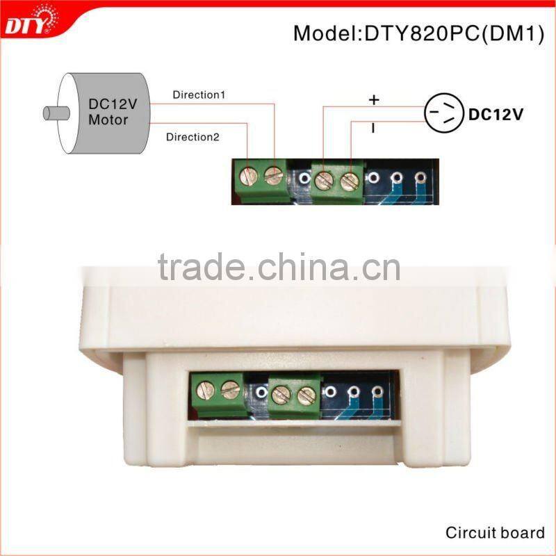 DC motor wireless remote control