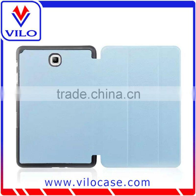 3 folding tablet case with stand for samsung T116 7'inch