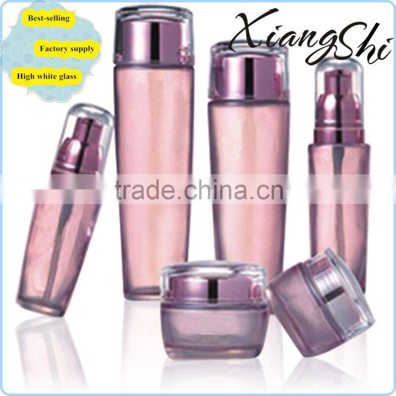 travel cream and lotion cosmetic bottle set