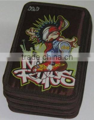 Multlayer Capacity Pencil Bags