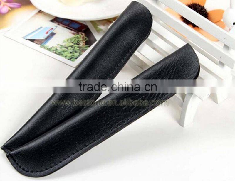 Personalized Leather Pen Pouch Sleeve Bag