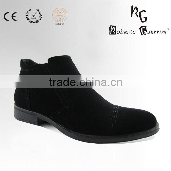 Upper Genuine Leather Outsole Latex Boots