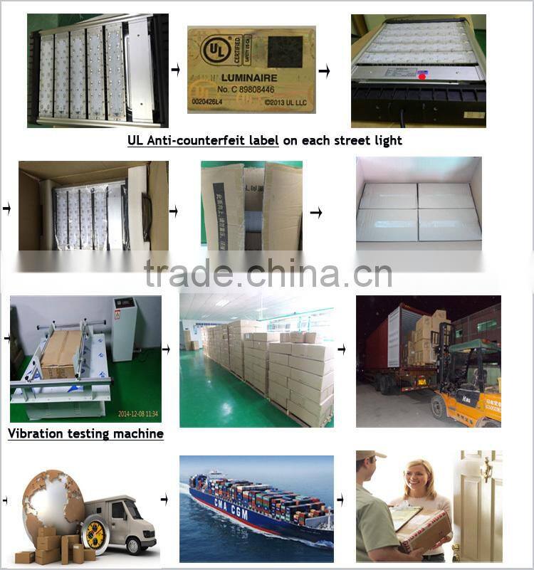 DLC cUL UL E361401 Outdoor 100W LED Street Light all in one