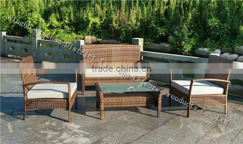 2014 poly rattan garden furniture/cheap wicker sofa / royal furniture sofa set/wicker basket