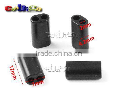 2mm Hole Buckle Cord Ends For Phone Strap Lanyard Worker Tag Vertical ID Card Badge Holder Lanyard Accessories #FLS139