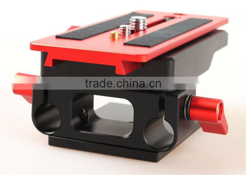 dslr rob plate 15mm rod baseplate quick release plate accessories