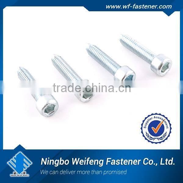 High strength good price zhejiang fastener manufacturers din 931 half thread hex bolts with zinc plated made in China