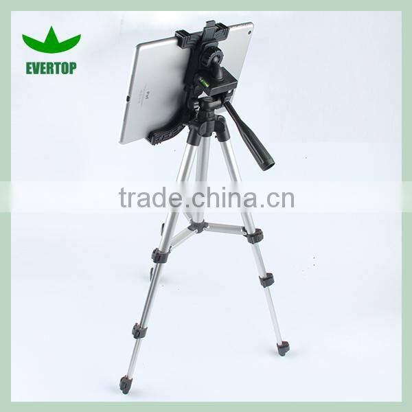 Tourism Universal tablet tripod camera mount for ipad/adjustable tripod tablet camera mount for various tablet pc TS-LS14B