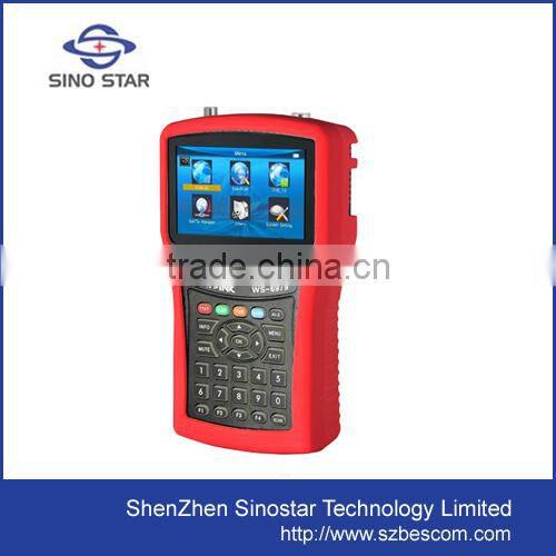 Newest Satlink WS-6916 HD Digital Satellite Meter Locator Satellite Finder WS6916 DVB-S/DVB-S2 MPEG-