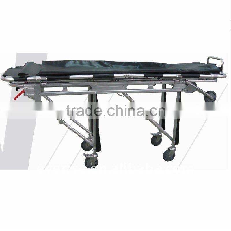 Funeral Aluminum Alloy Automatic Loading patient Stretcher mortuary trolley WSX-A2
